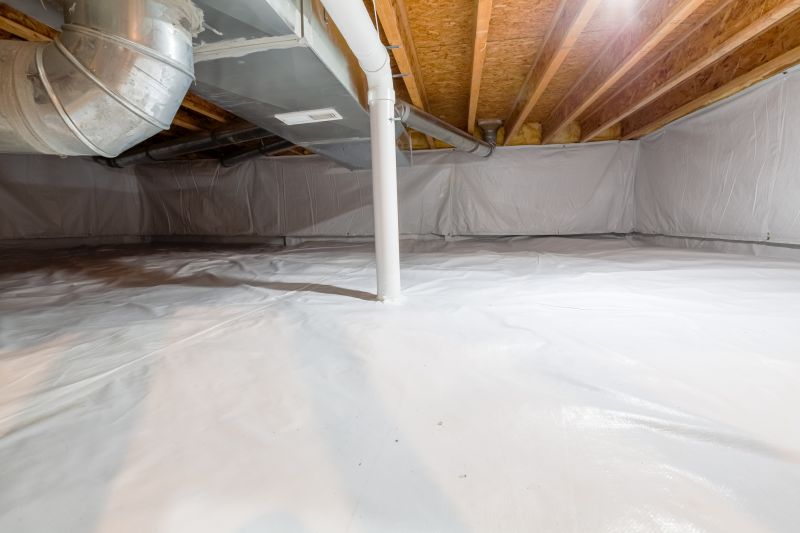 Sealed Crawlspace Walls